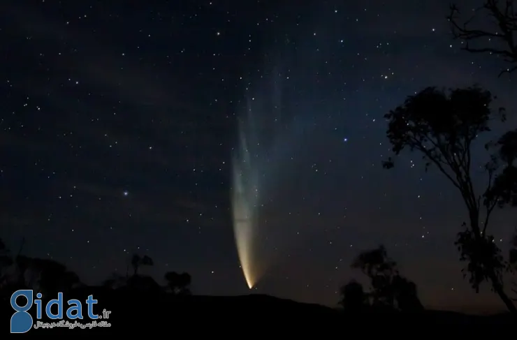 امروز در فضا: رصد دنباله دار مک نات از زمین