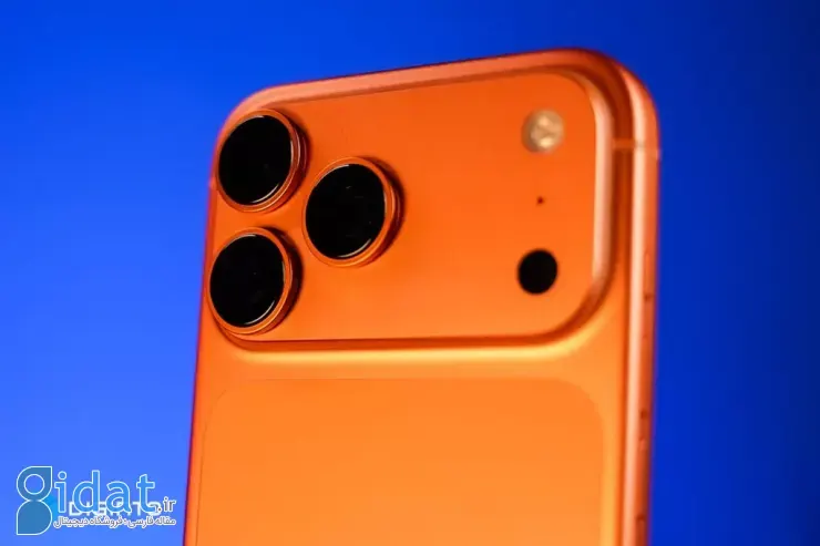 اصلاح طراحی دو رنگ قاب پشتی آیفون 18 پرو