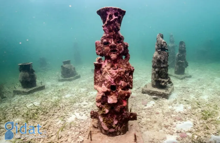 این گالری هنری در اعماق دریای کارائیب برای حمایت از مرجان‌ها ساخته می‌شود