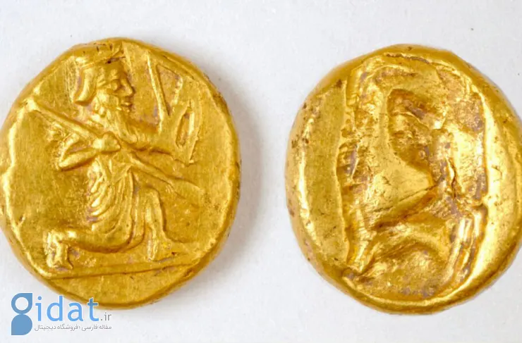 ظرف باستانی مملو از سکه های طلا با نقوشی از امپراتوری هخامنشی در ترکیه کشف شده است