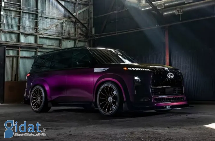 اینفینیتی QX80 R-Spec از راه رسید؛ موتور ۱۰۰۰ اسب بخاری نیسان GT-R برای یک خودروی لوکس