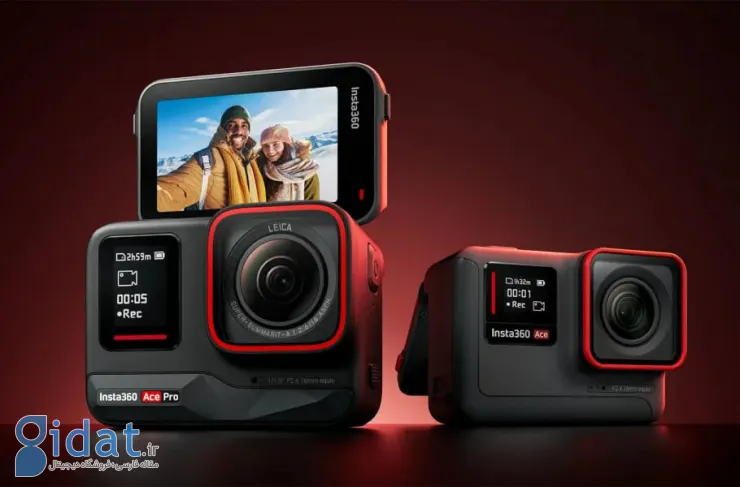 Insta360 از دوربین اکشن Ace با لنز لایکا و پردازنده هوش مصنوعی رونمایی کرد