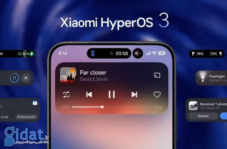 ۲۰ دستگاه شیائومی برای دریافت به‌روزرسانی HyperOS 3 آماده می‌شوند