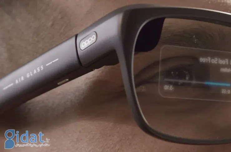 اوپو عینک Air Glass 3 XR را با قابلیت هوش مصنوعی معرفی کرد [ساعت]