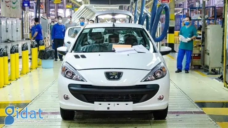 افت تولید خودرو