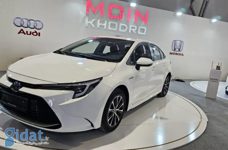 نگاهی به غرفه معین خودرو در نمایشگاه خودرو کرمان 1403