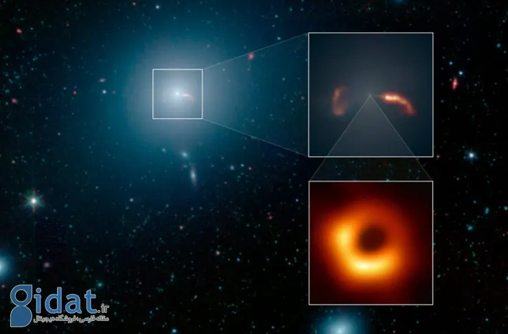 تصویر روز ناسا: کهکشان ها، جت ها و سیاهچاله معروف