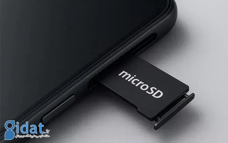 بازگشت احتمالی درگاه کارت microSD