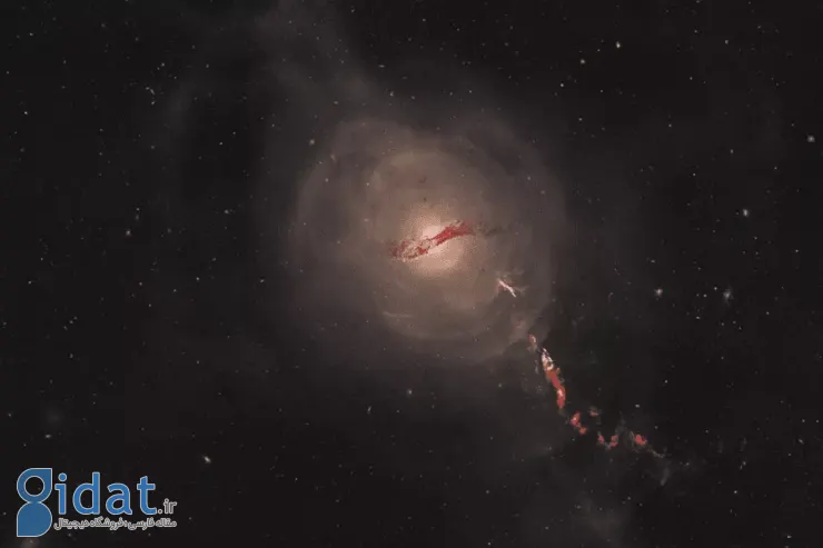 تصویر روز ناسا: NGC 5128؛ نزدیکترین کهکشان فعال به زمین