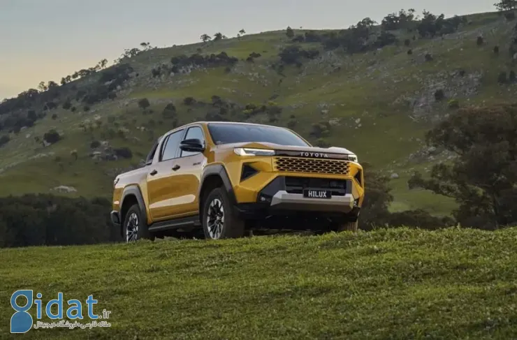 تویوتا هایلوکس مدل ۲۰۲۶ معرفی شد؛ نسل جدید این وانت محبوب با موتورهای متفاوتی عرضه می شود