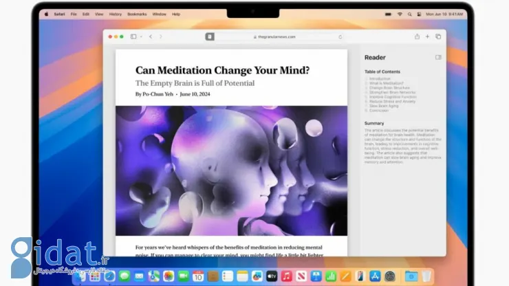 سافاری 18 با ویژگی‌ کاربردی جدیدی به‌روز شد: های‌لایت برای خلاصه‌سازی مقاله‌ها