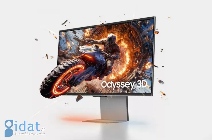 سامسونگ از مانیتورهای سری Odyssey مدل 2026 رونمایی کرد؛ مدلی سه بعدی با وضوح 6K و نرخ نوسازی 1040 هرتز