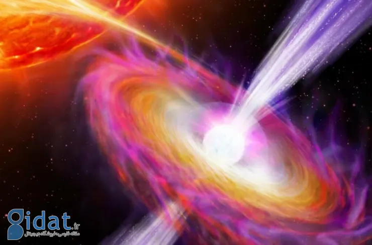 دانشمندان برای اولین بار سرعت جت های یک ستاره نوترونی را اندازه گیری کردند