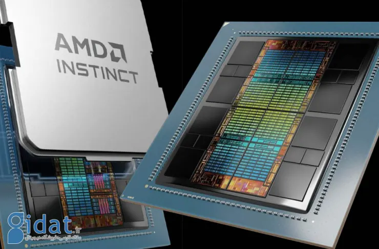 AMD از نسل جدید تراشه‌های هوش مصنوعی خود رونمایی کرد. رقابت جدی با آنویدیا