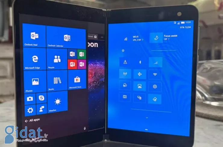 انتشار غیررسمی سیستم عامل اندرومدا، سیستم عامل ویندوز برای سرفیس دوئو که پروژه‌اش لغو شد