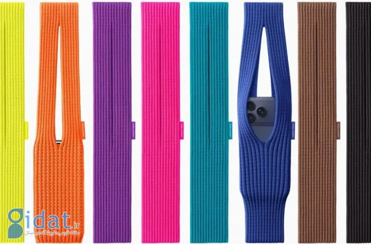 نتیجه همکاری اپل و ایسی میاکه؛ با آیفون پاکت، می‌توانید آیفون خود را نیز بپوشید