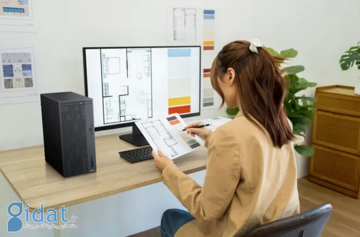 ایسوس کامپیوتر دسکتاپ ExpertCenter P500 را با پردازنده Ryzen 7 و کارت گرافیک RTX 5060 معرفی کرد