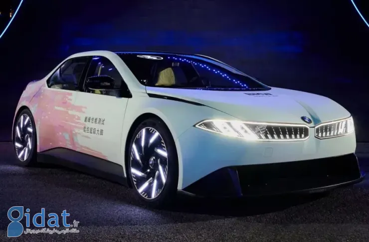 مدل مفهومی BMW Vision بدون استتار در نمایشگاه خودرو شانگهای 2025 ظاهر شد