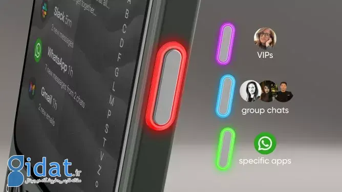 دکمه کناری موبایل Communicator