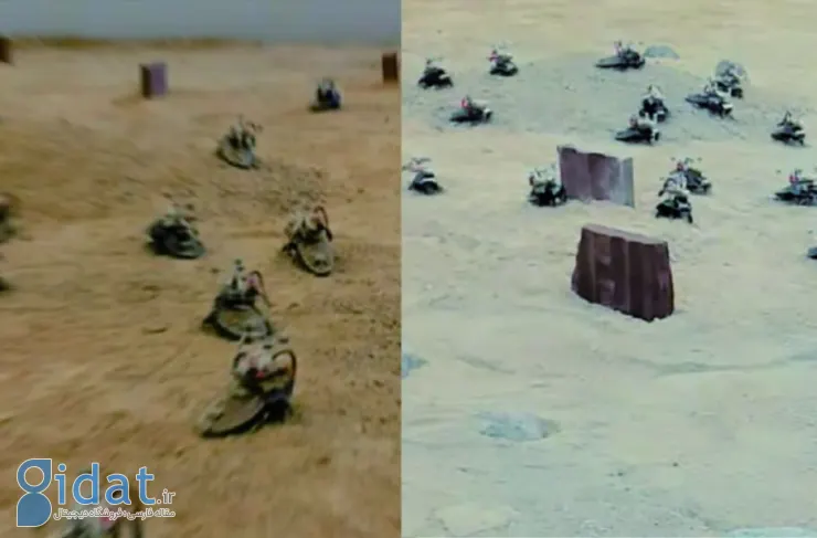 ارتش سوسک های رباتیک مجهز به کوله پشتی کامپیوتری در صحرا [ساعت]
