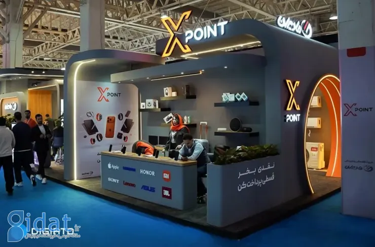 گزارش تصویری دیجیاتو از غرفه مادیران در نمایشگاه خرده فروشی ایران