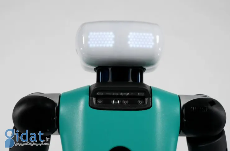 این ربات انسان‌نمای دوپا، با چشمان LED خود به شما نشان می‌دهد کجا می‌رود [تماشا کنید]