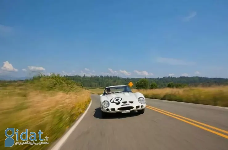 حراج قرن: تنها فراری ۲۵۰ GTO سفید جهان برای فروش گذاشته شده است