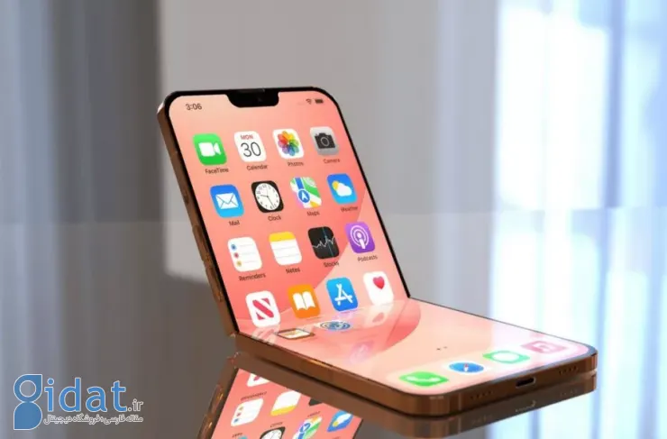 عرضه اولین آیفون تاشو ممکن است تا سال ۲۰۲۷ به تعویق بیفتد