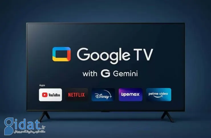 گوگل شروع به انتشار Gemini AI برای گوگل تی‌وی کرده است