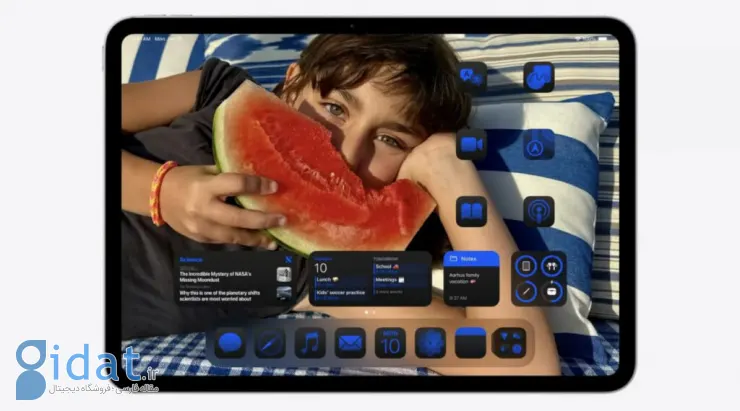 iPadOS 18 با گزینه‌های شخصی‌سازی هوم‌اسکرین و ماشین حساب از راه رسید