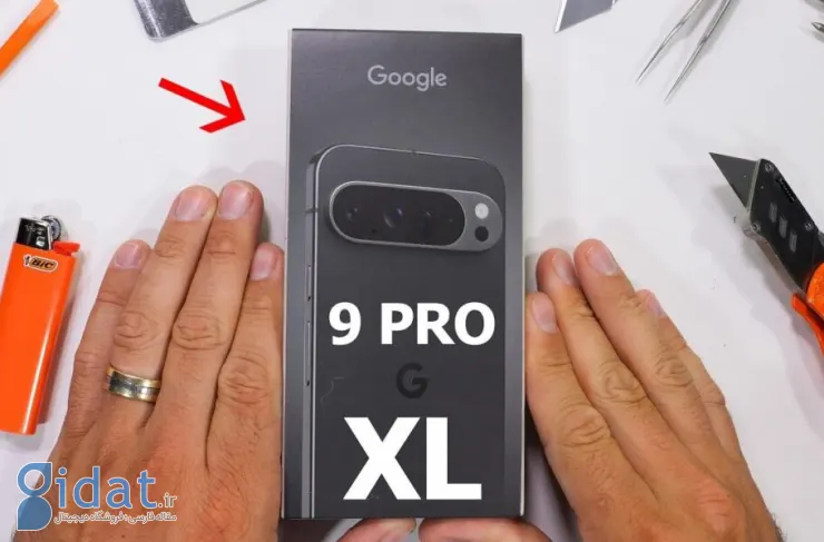 تست مقاومت Pixel 9 Pro XL منتشر شد. عملکرد خوب در برابر آتش و فشار [ساعت]