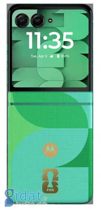 مشخصات گوشی Razr 50 موتورولا ویژه جام جهانی 2026