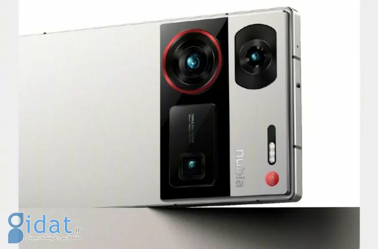 Nubia Z60 Ultra با اسنپدراگون 8 نسل 3 و دوربین سلفی زیر نمایشگر معرفی شد