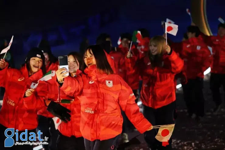 گلکسی زد فلیپ ۷ سامسونگ در دست ورزشکاران المپیک زمستانی