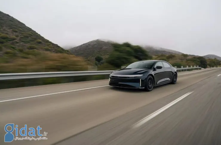 خودروی ضد گلوله Lucid Air Sapphire سریعترین خودروی زرهی جهان نام گرفت