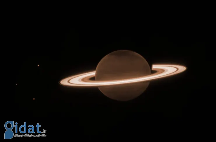 تلسکوپ جیمز وب تصویری خیره کننده از سیاره زحل گرفت