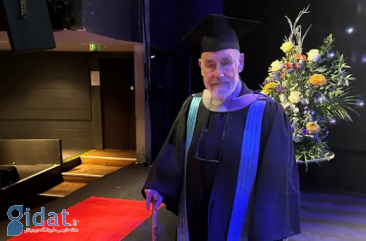 مرد انگلیسی در 95 سالگی از دانشگاه فارغ التحصیل شد