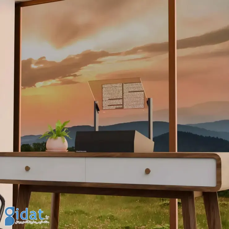 رونمایی از Phantom: اولین مانیتور شفاف 4K با HDR 5 هزار نیت