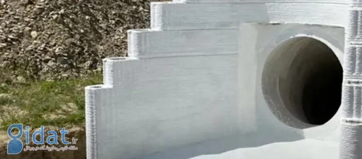 ساخت دیواری از جنس پرینت سه‌بعدی که می‌تواند با ما ارتباط برقرار کند