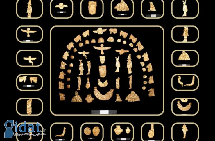 باستان شناسان 63 مقبره با قدمت حدود 2500 سال و گنجینه ای از طلا در مصر کشف کردند