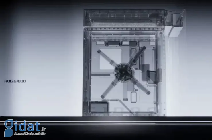 ایسوس در CES 2026 از کیس کامپیوتر با نمایشگر هولوگرافیک رونمایی می‌کند [تماشا کنید]