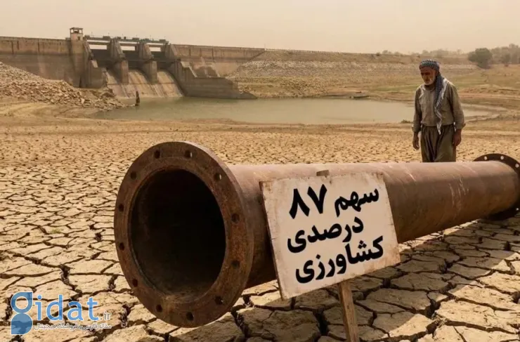 توزیع آب در ایران چگونه است؟ کشاورزی ۸۷ درصد از آب را به خود اختصاص داده است