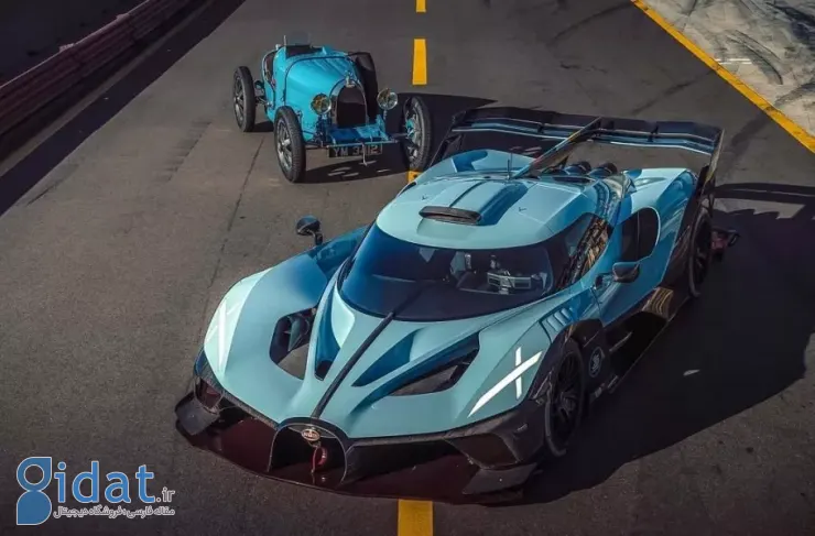 بوگاتی بولاید که مخصوص پیست است، آخرین خودرویی است که با موتور W16 تولید می‌شود