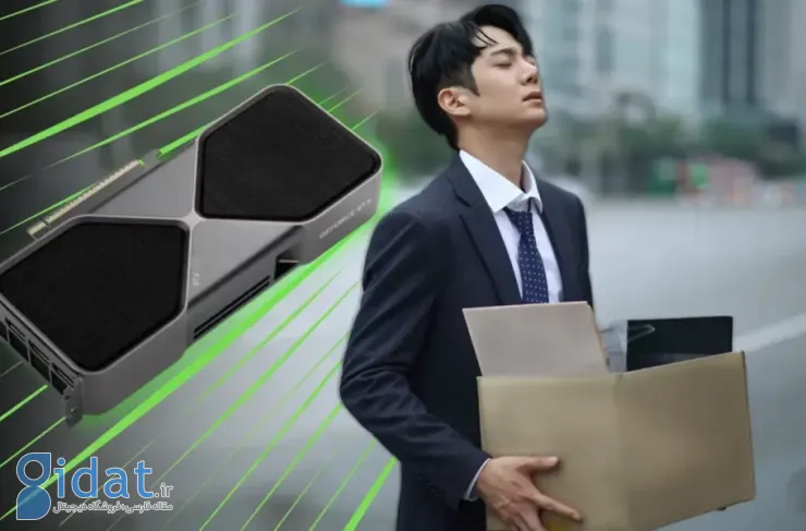 یک کارآموز چینی پس از برنده شدن یک کارت گرافیک RTX 5060 در قرعه‌کشی، شغل خود را ترک کرد