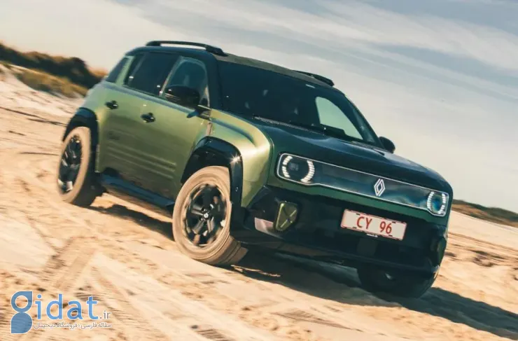 رنو ۴ چهار چرخ محرک به تولید نزدیک‌تر می‌شود