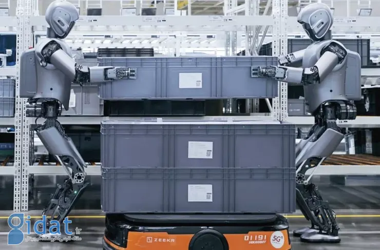 خطوط تولید فاکسکان ظرف ۶ ماه آینده میزبان ربات‌های انسان‌نما خواهند بود