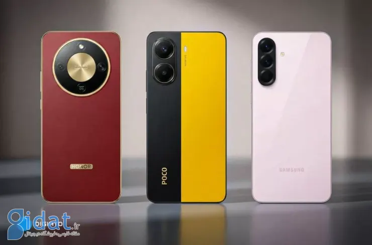 راهنمای خرید گوشی موبایل میان رده - 1404