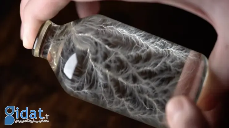 رعدوبرق درون بطری