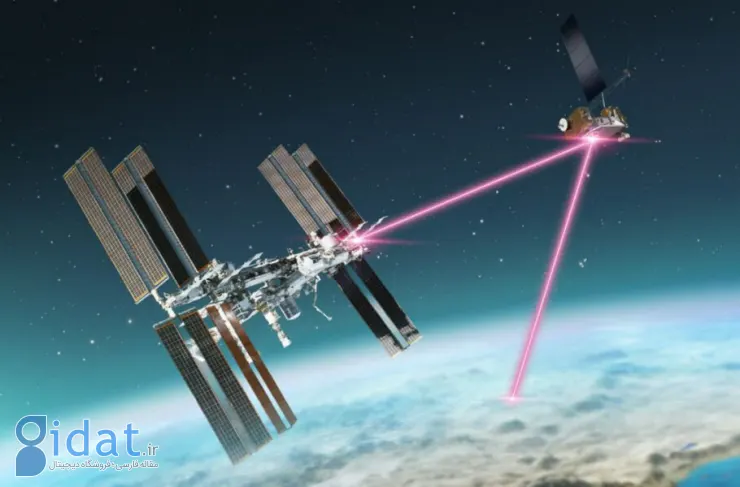 ناسا برای اولین بار با استفاده از فناوری لیزر، ویدئویی با کیفیت 4K به ایستگاه فضایی بین المللی ارسال کرد