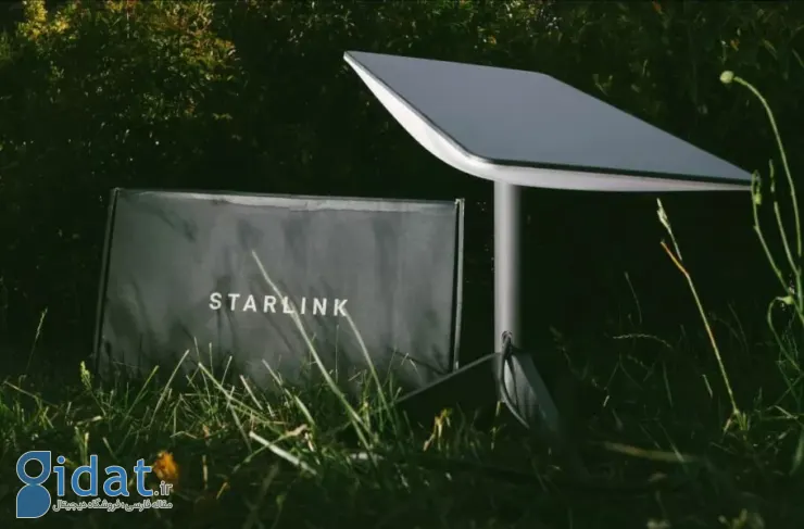 اسپیس ایکس در حال آماده شدن برای پرتاب دیش جدید Starlink با سرعت گیگابیت است